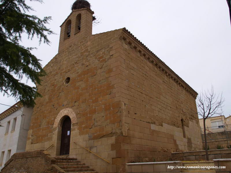 VISTA SUROESTE DEL TEMPLO